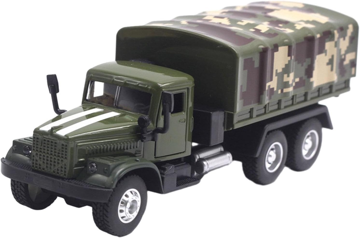 1/43 Scale Diecast Truck Model Toy Featuring Lights Sounds Durable Materials Openable Doors For Kids And Collectors Kids Car Friction Powered Armored Vehicle Model