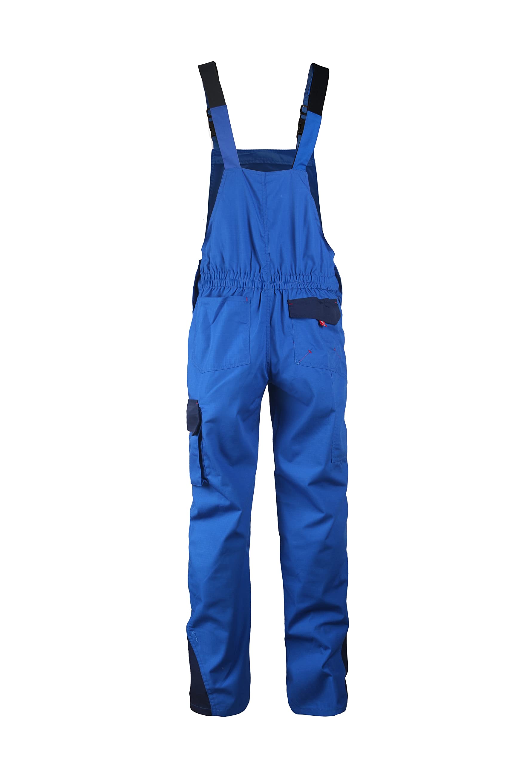 Prisma Peto de Trabajo para Hombre - Resistentes y con numerosos Bolsillos - Azul Real - 62