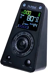 Metrônomo digital para piano Beat Tempo Controle de tempo Multifuncional Stage Performance Aniversário Suprimentos Rhythm Beat Machine, Preto