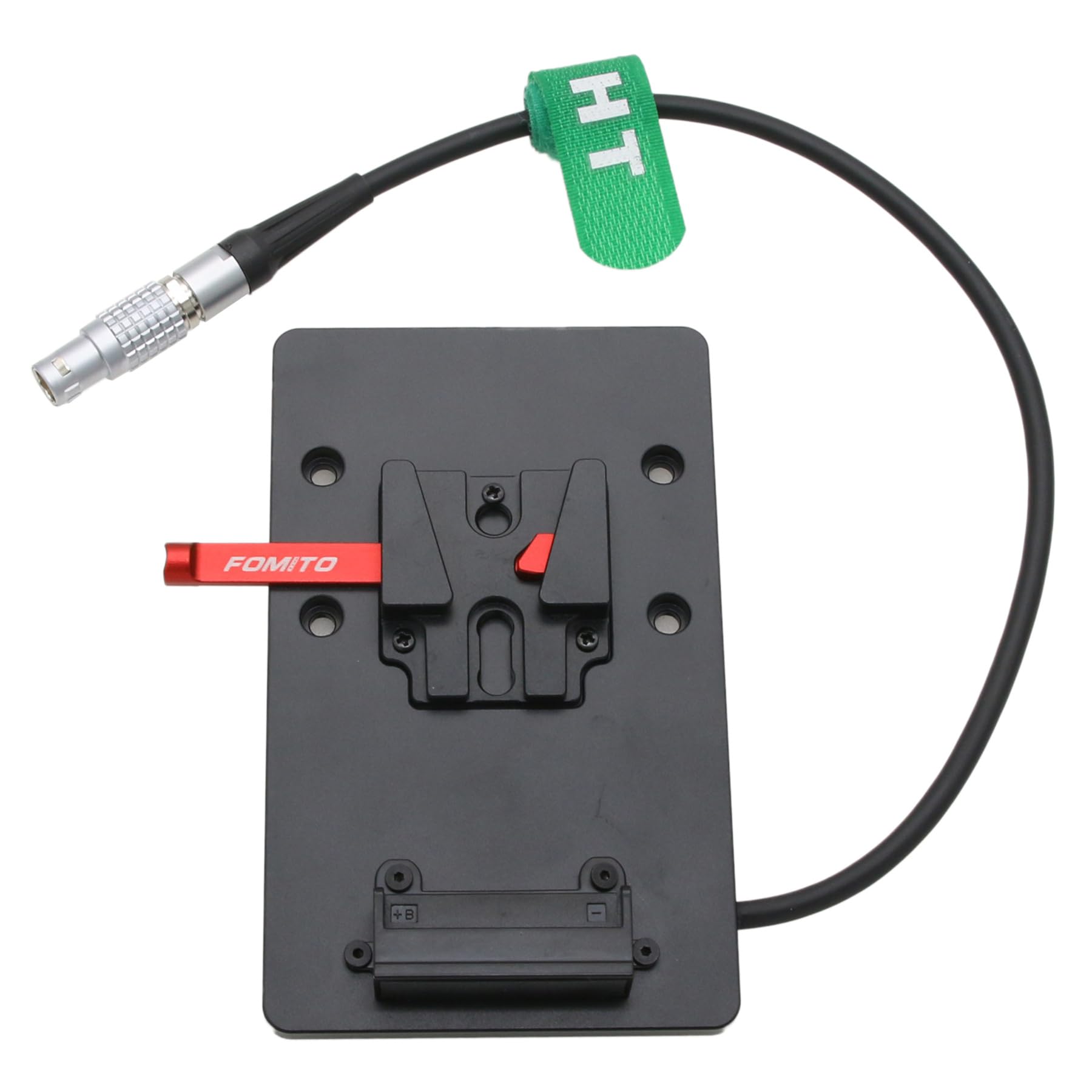 HangTon V Lock V-Mount Battery Plate 6-pin Power for DJI Ronin 4D Camera
