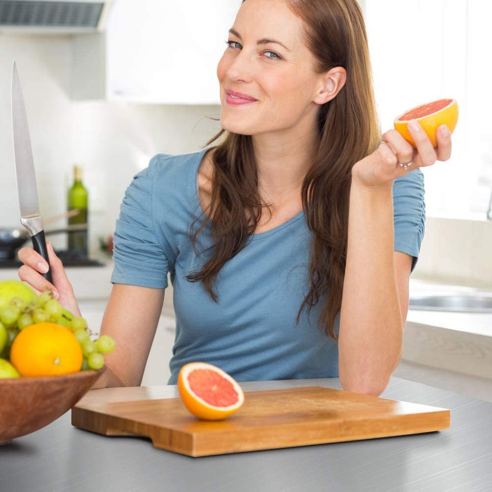 LANTUS Mesa De Trabajo Inox Adosada Cocina Plan De Trabajo Profesional Con Respaldo Plan de Trabajo Cocina en 2 Estantes - Mesa de Trabajo para Preparación de Cocina de Alimentos