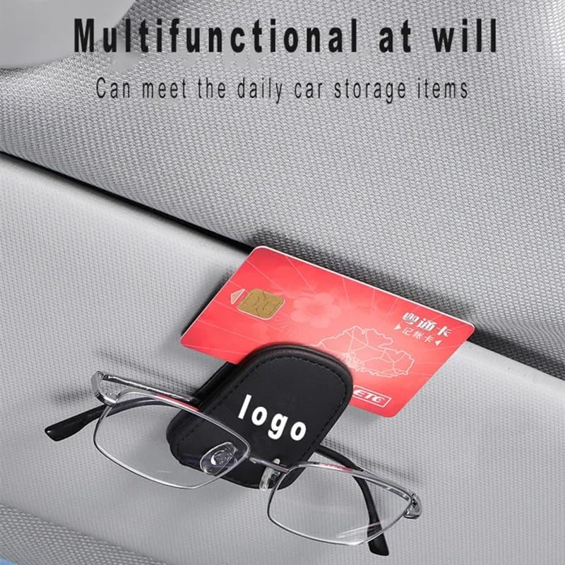 JOEBO Auto Sonnenblenden-Organizer - Brillenetui & Sonnenbrillenhalter Für Abarth