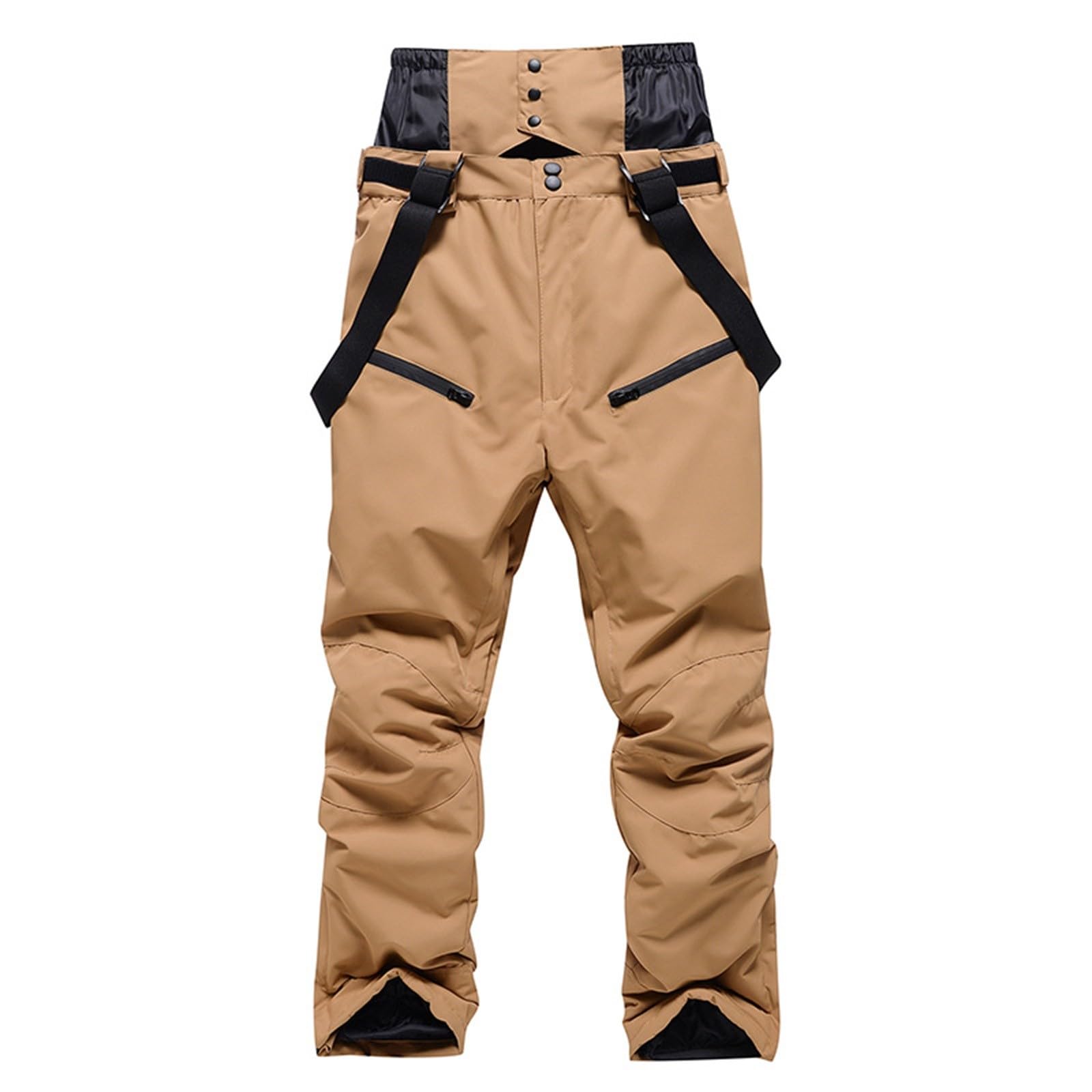Pantalones de esquí para mujer con tirantes: pantalones de senderismo, pantalones de nieve al aire libre, cortavientos, softshell, pantalones de snowboard, pantalones cálidos de invierno,