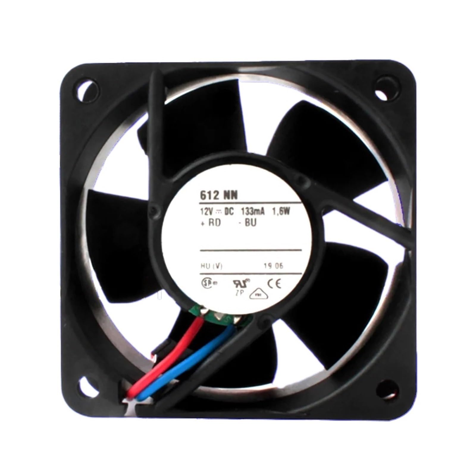 OKEWGHFL 612NN 612NN 12VDC 1.6W COOLING FAN 6025 6CM 60 * 60 * 25MM