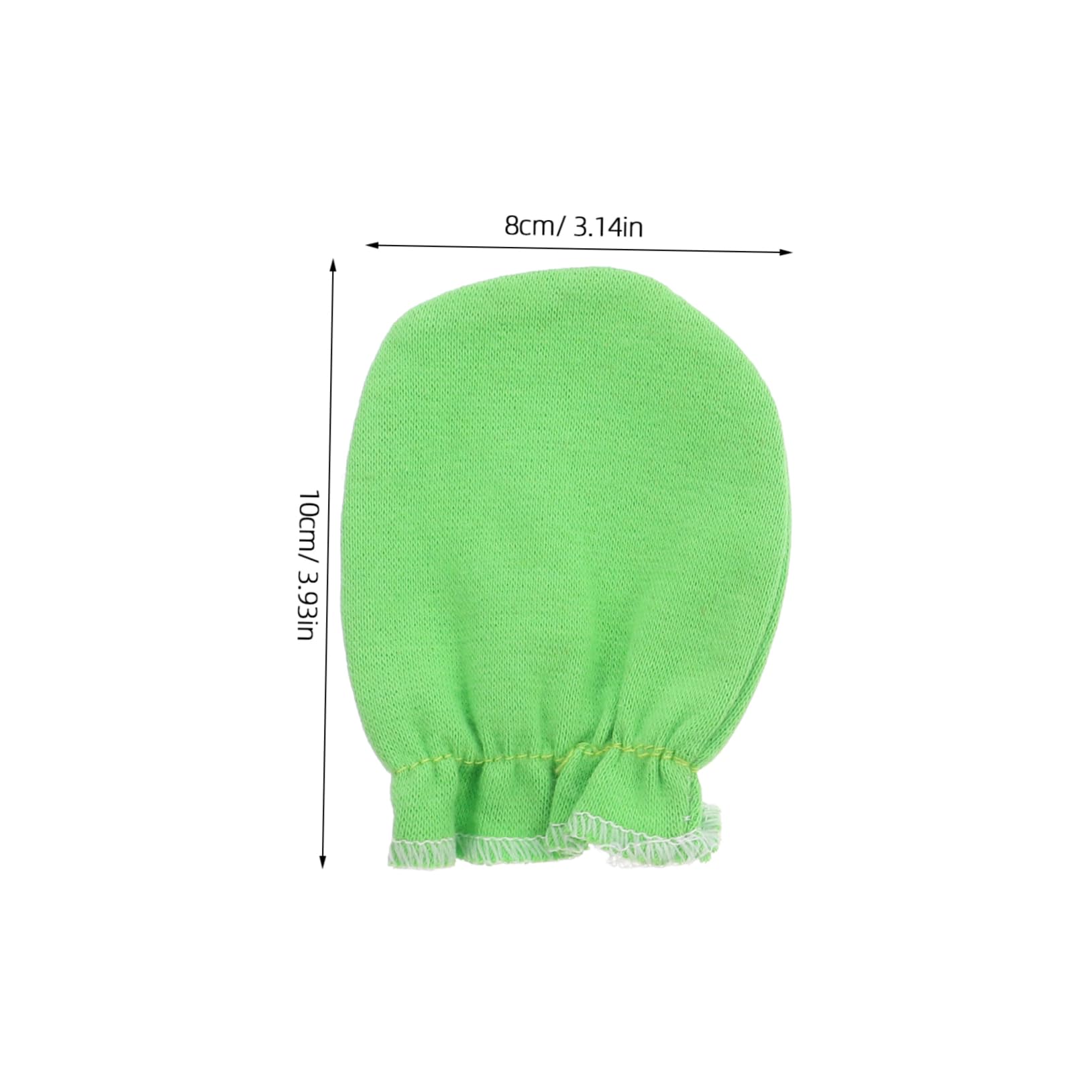 GALPADA Newborn Baby Gloves 4 Pair Set Anti-grasping Face Protection Soft Cotton Material Breathable and Warm