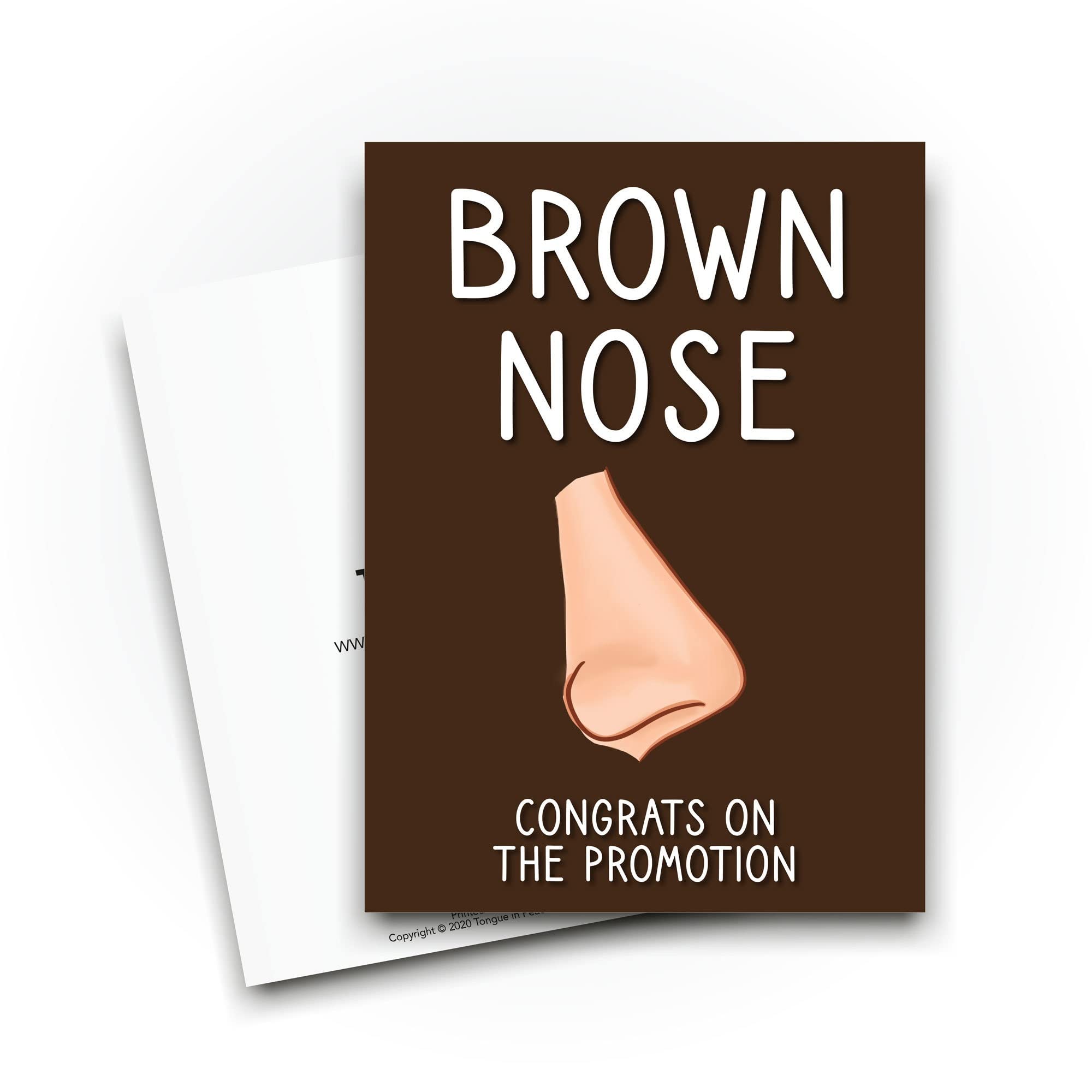 Tongue In Peach Funny Cards CBH91 Carte De Vœux Humoristique