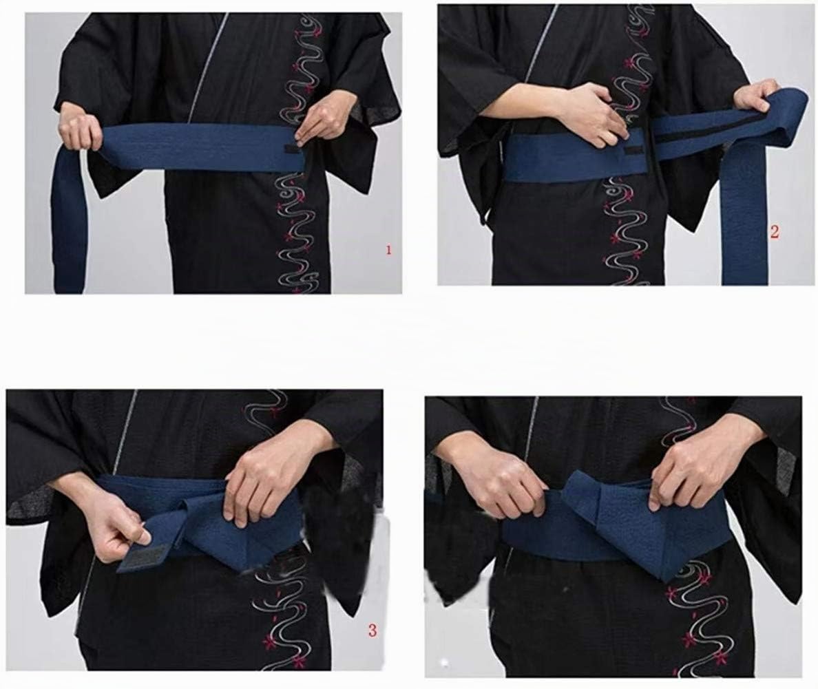 Vêtements Hommes Japonais Japonais Kimono Brodé Robe Pyjamas Habillage Robe