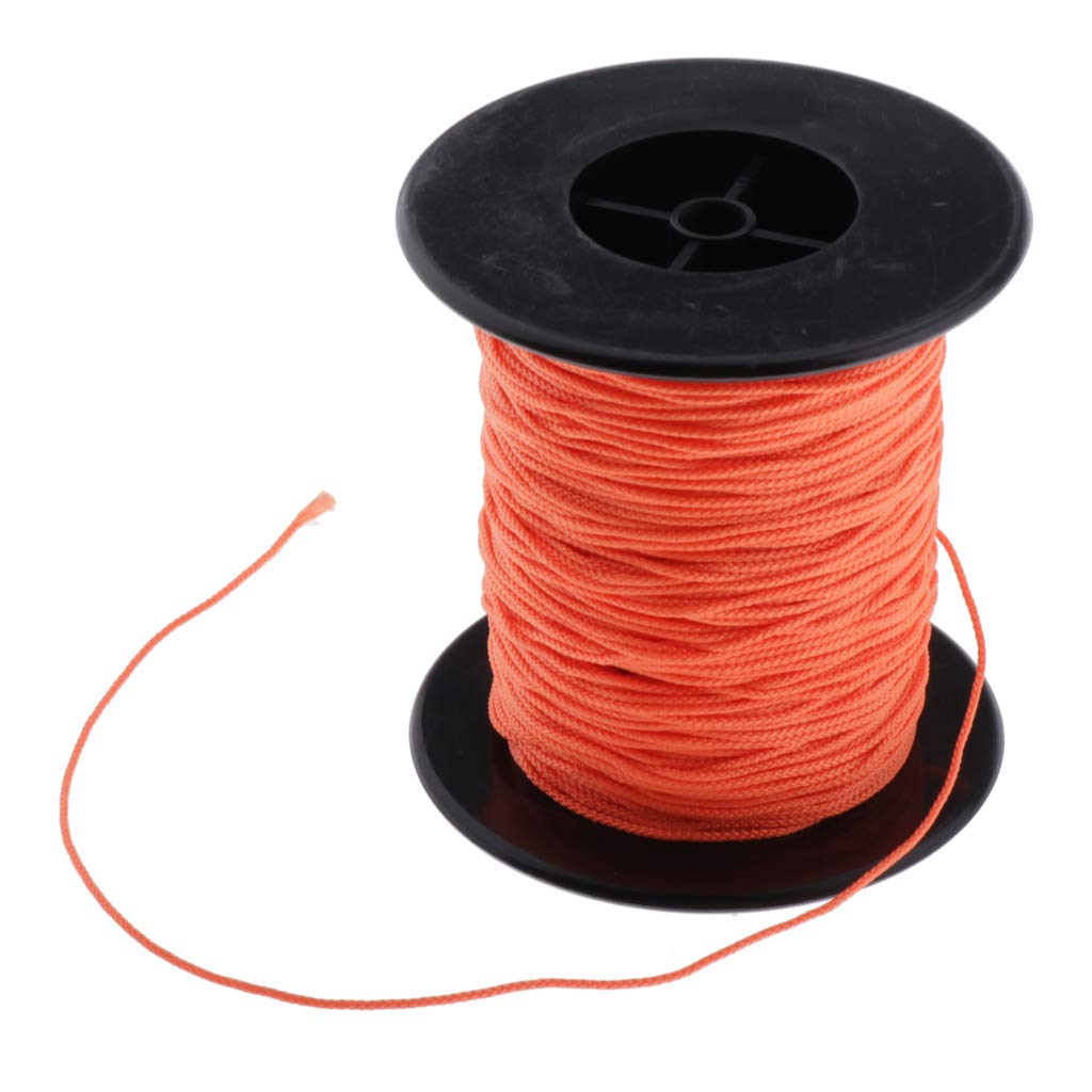 2mm Professional Scuba Dive Reel/Finger Spool Line Rope Cord for Wreck Cave Diving Snorkeling Spearfishing 83 Meters