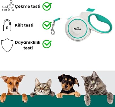 Reel Automatic 5 Meter Retractable Cat Dog Walking Collar XS/S/M
