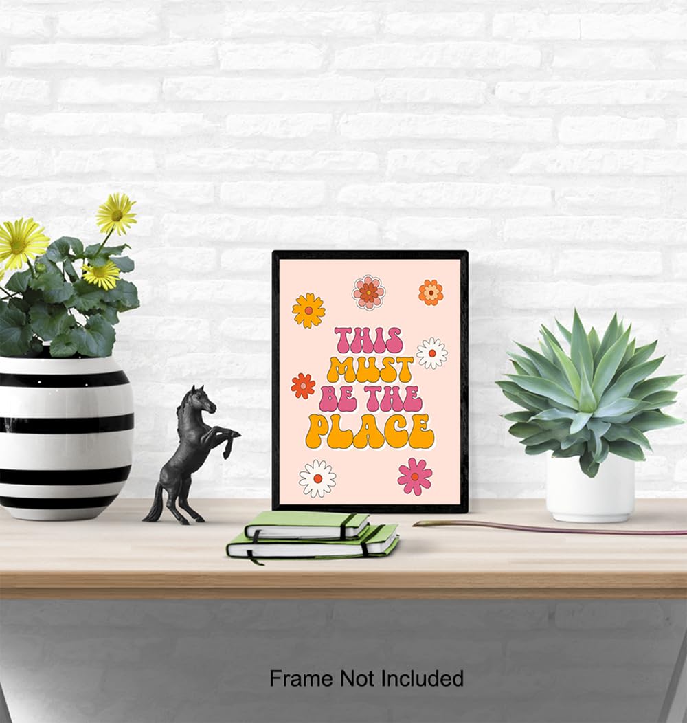 Amazon.com: 70s Vintage Retro Wall Decor - This Must Be The