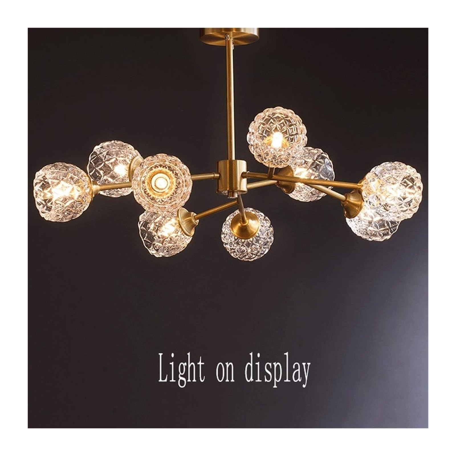 Modern Living Room Chandelier Light Luxury Personality - Bedroom Dining Room Lamp