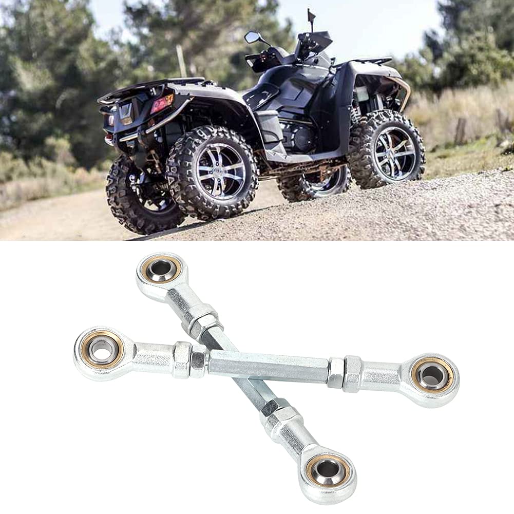 Sterzo Go Kart, 2 Pezzi 150mm -170mm 8mm Kit Tirante Sterzo Giunto Sferico per Mini ATV Elettrico Go Kart Sostituzione Automobilistica