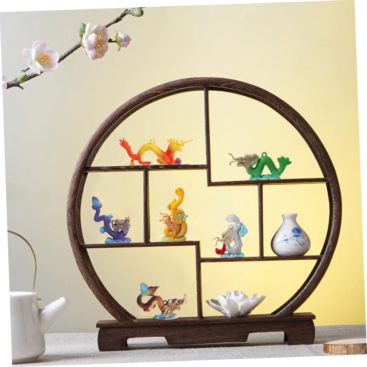 クロウ華 ミニチュア 彫刻風景像 ドラゴン飾り クリエイティブ形状 置物 クロウ華 ミニチュア 彫刻風景像 ドラゴン飾り クリエイティブ形状