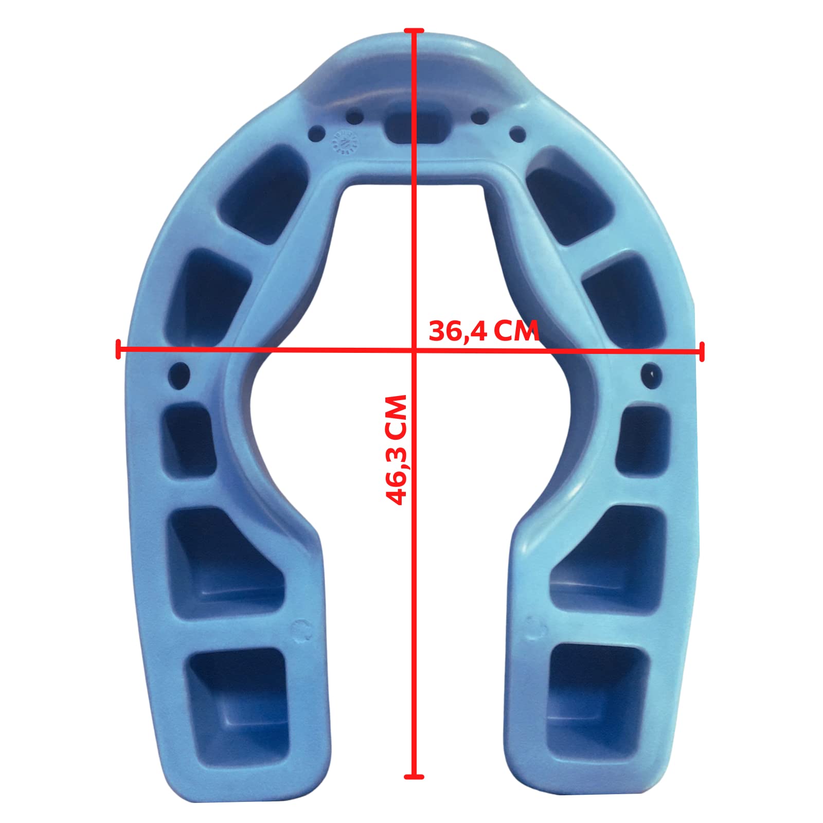 Cura Farma Rialzo Duo WC & Bidet Morbido. Antimacchia Anticorrosione. Comodo Ausilio Bagno per Anziani Disabili. Per Supporti a Forma Ovale