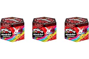 Miraculous Ladybug Miracle Box Kwami Surprise Series 2 Blind Box Mini Figure 3-Pack
