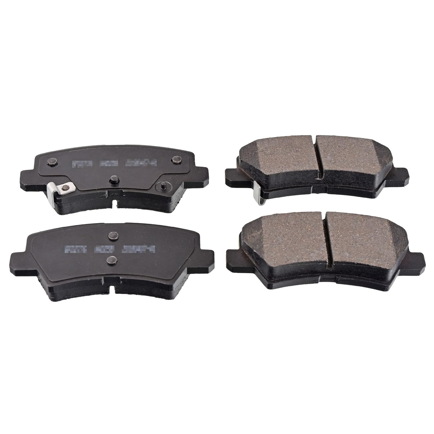 Brake Pads Set fits KIA PICANTO JA 1.2 Rear 2017 on Blue Print 58302G6A00 New