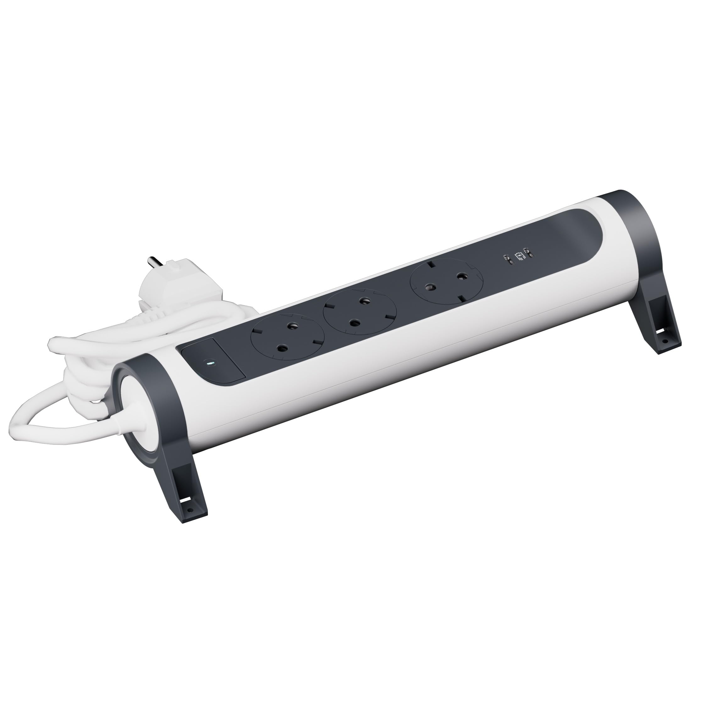 LEGRAND Regleta de enchufes con protección contra sobretensión, con Interruptor, Base múltiple con 6 Tomas de Corriente, Cable de 1,5 m, Color Blanco/Gris Oscuro 694509 — view 16