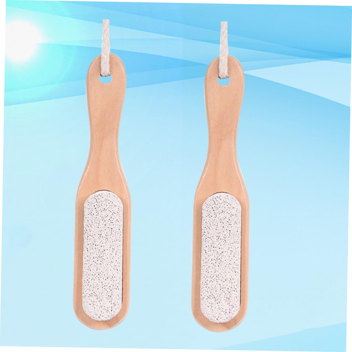 Gogogmee Pumice Nail File Cleaner Nail Pumice Stone Brush for Dust Removal Art Care
