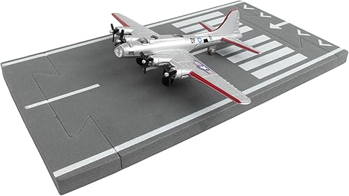 Miniatura 2 de Daron Worldwide Trading Runway24 B-17 Vehículo, color plateado