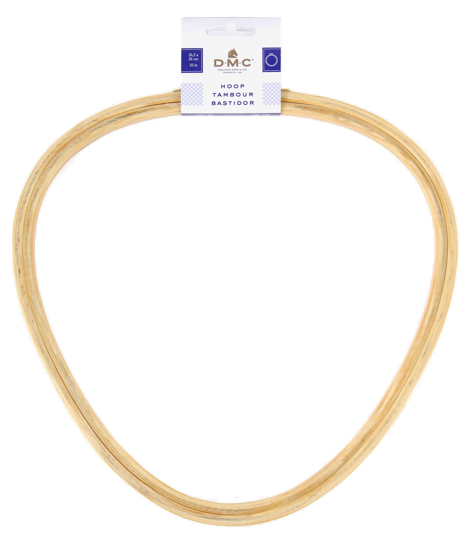 DMC Triangle Wooden Embroidery Hoop/Frame 8 inch / 21.5 x 22 cm