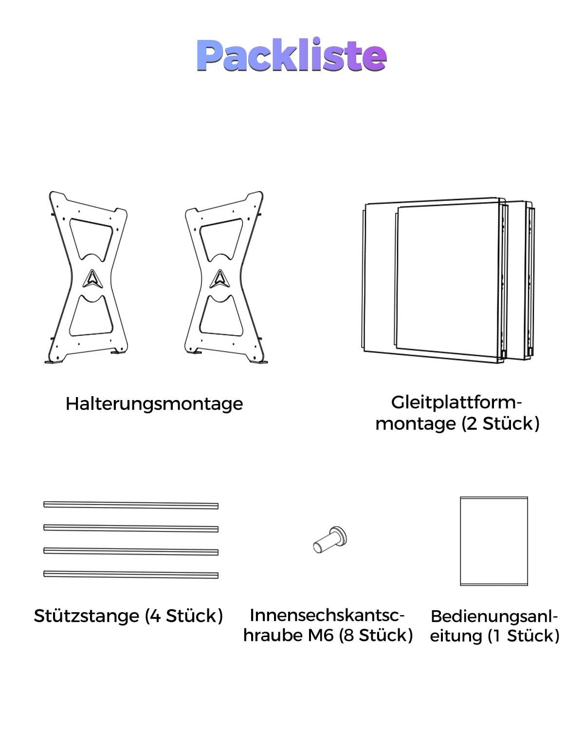 Creality CFS Arbeitsständer, Platzsparend, Zweilagiges Ausziehdesign, Tragkraft Bis Zu 15 kg, Metalldämpfungsschienen,Eloxiert, Geeignet Für Drucker, Trockenboxen, CFS, Arbeitsständer Für 3D-Druck