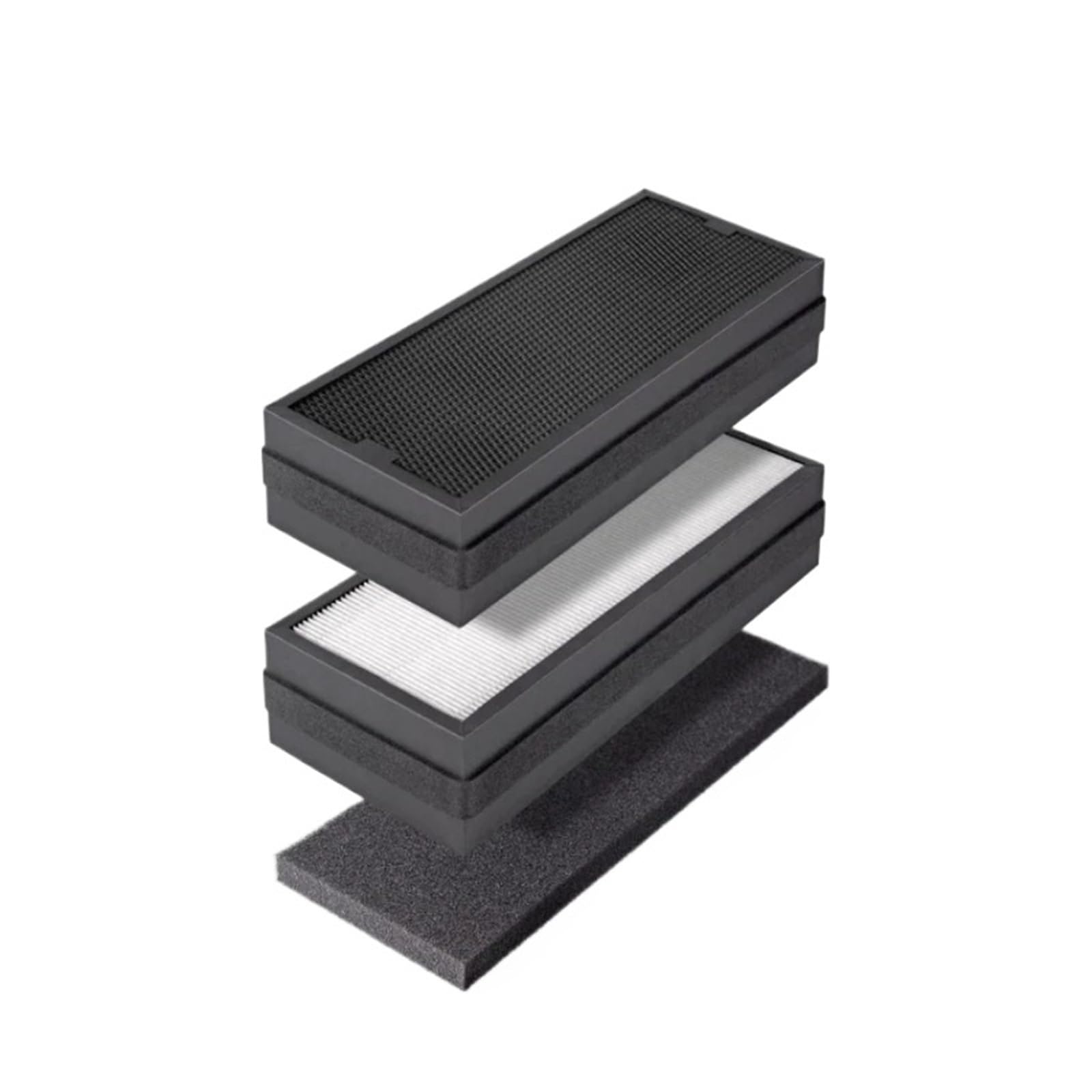 Ufitvxurdi Set H13 Custom Filter Air Purifier Filter Replacement Hepa/Activated Carbon Filter 3S 390 * 150 * 60Mm
