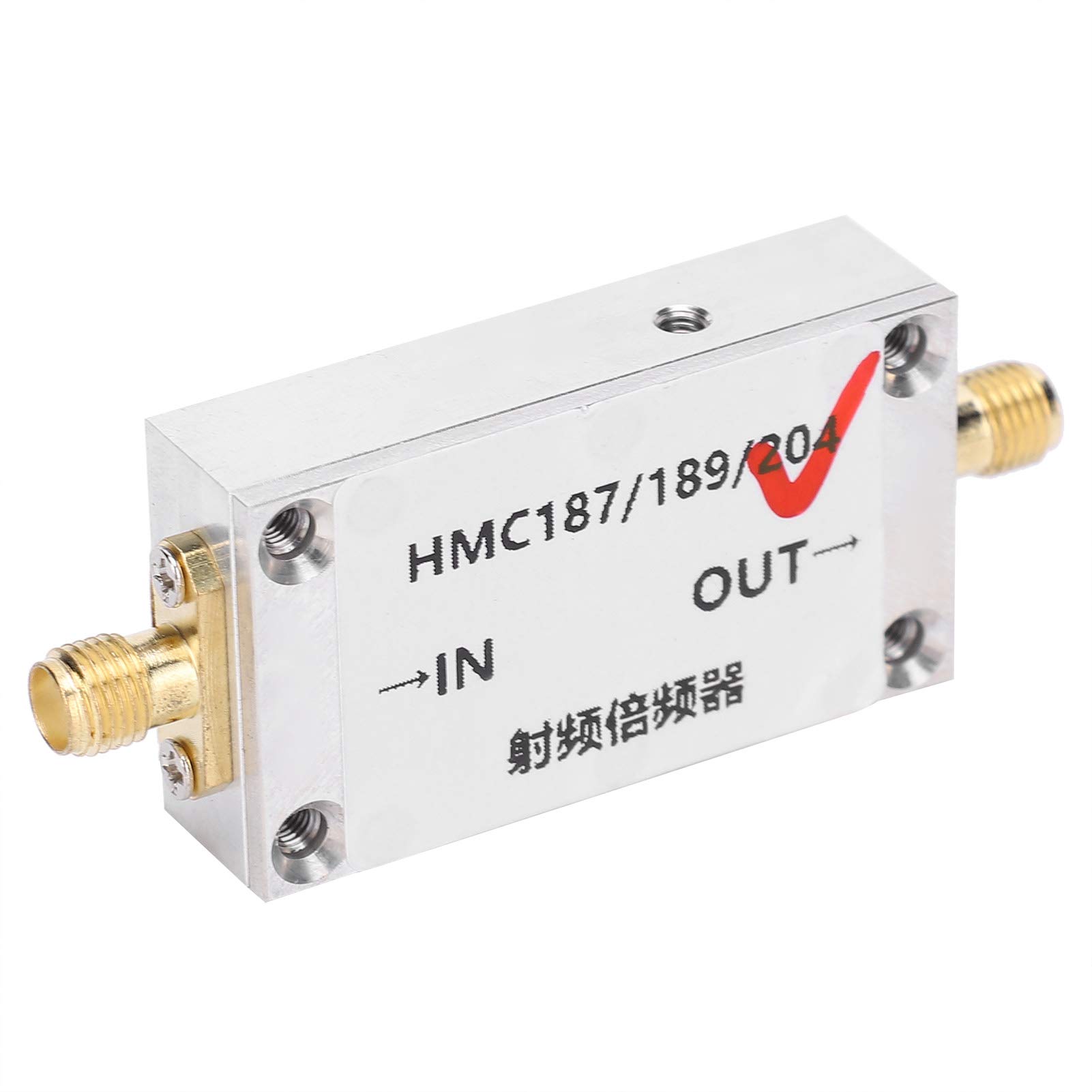 Frequenzverdoppler Aluminiumlegierung Rf-Funkvervielfacher Funkverstärker Widerstand Frequenzverdoppler Hohe Eingangsleistung Geeignet für Heimindustrie Ladenübertragung Breitband