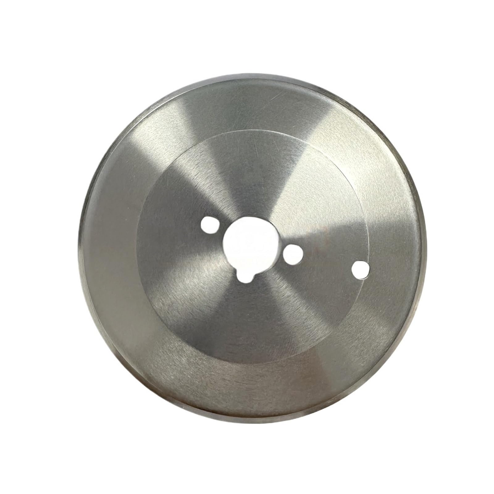 Lot de 10 couteaux circulaires de 80 mm for découper les kebabs, lames dentées en acier inoxydable.(Round Blade)