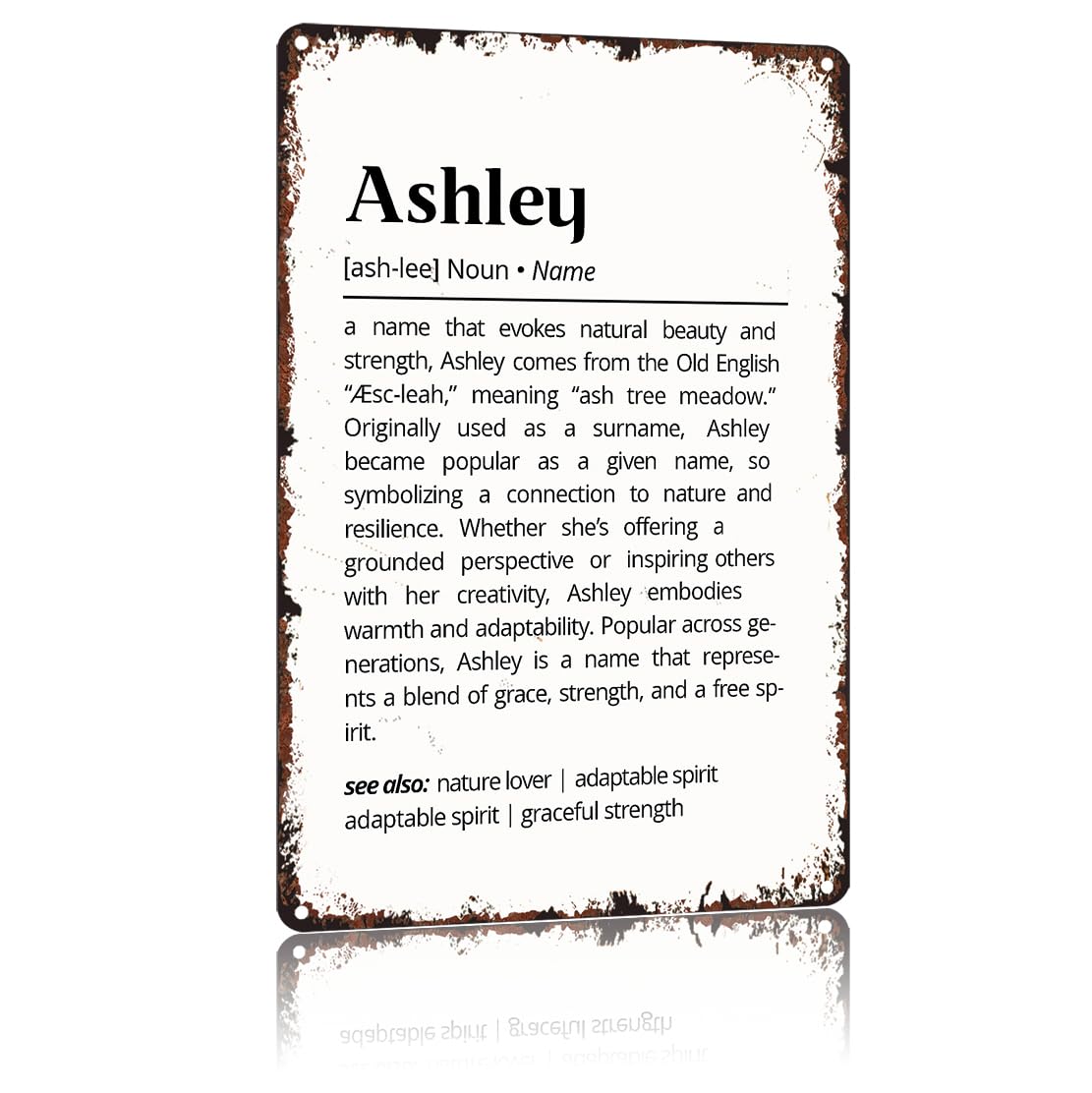 Life Philosophy Quote Sign 8x12 Inch, Warm Aluminum Decor For Office Dormitory Layout