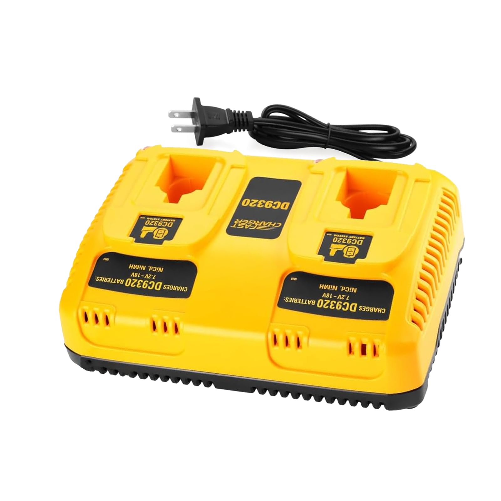 【Dプライス】 Amazon.com: Energup Dual DC9320 Fast Charger for Dewalt 18V