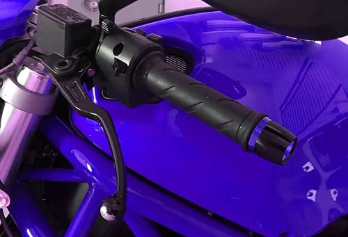 Miniatura 2 de Para Bajaj Dominar 400 Agarraderas de Manillar de Motocicleta Extremo Tapón de Manillar