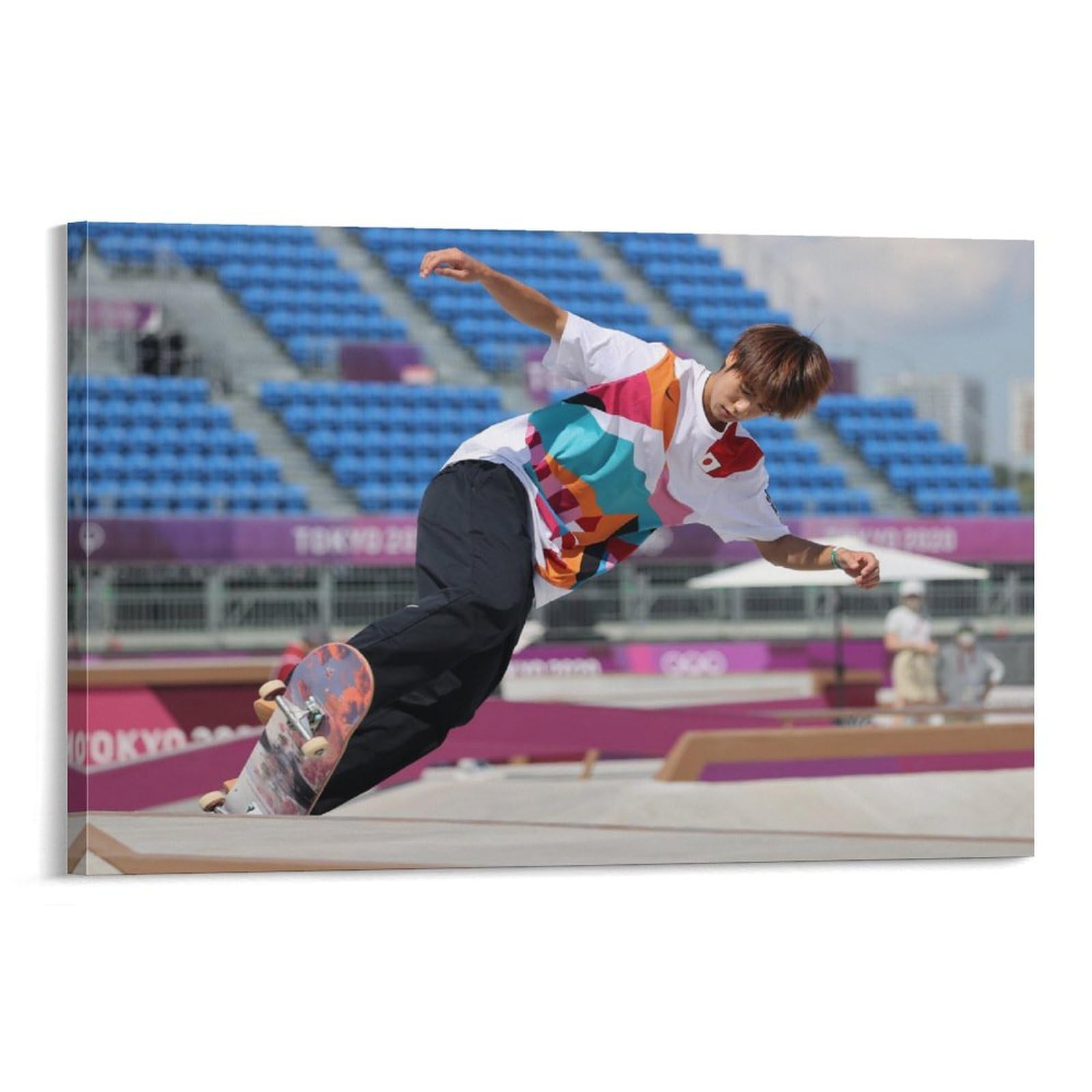 TEAM RIDERS 堀米雄斗 スケートボードアート