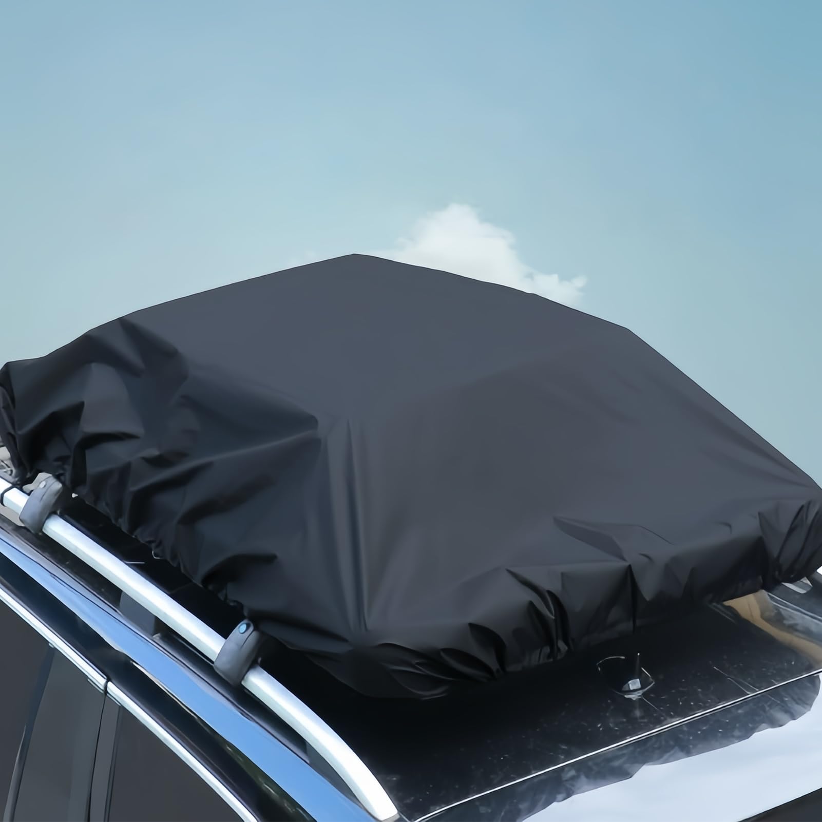 Housse imperméable pour porte-bagages de toit de voiture – Protection imperméable pour housse de bagages – Protection de charge sur le toit | pour camping, voyage, véhicule automobile, voiture, SUV