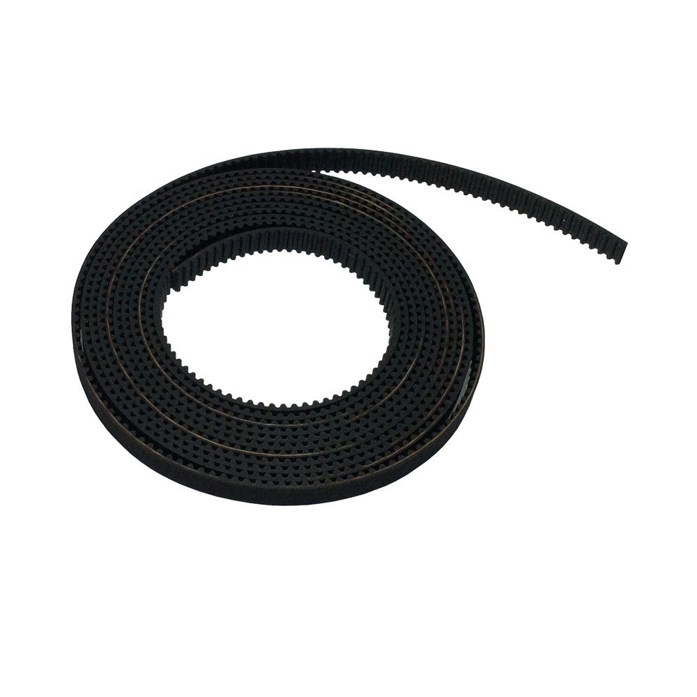 BEMONOC 3Meters T2.5 Timing Rubber Belt Pitch 2.5mm Width 6mm Open Ended Rubber Drive Belts for 3D Printer