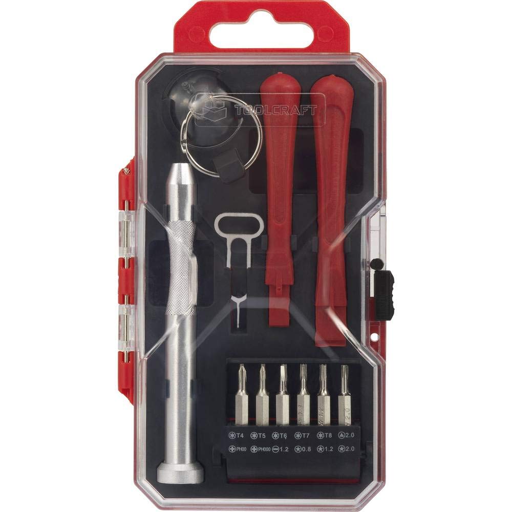 TOOLCRAFTSmartphone Repair kit, 17 Pieces