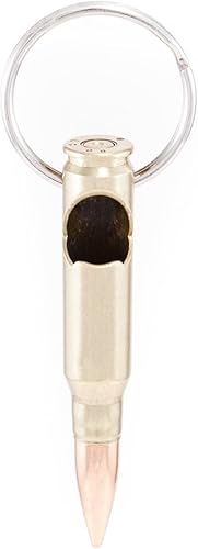 Miniatura 2 de Lucky Shot - Llavero con forma de bala de calibre .308 | Llavero abrebotellas para hombres | Regalo para él | Abrelatas | El mejor llavero abridor