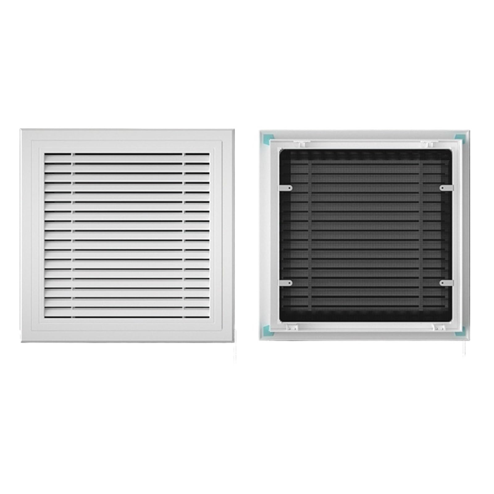 Dunsby One Color Access Panel Access Panel For Drywall Inspection Port Door Plastic Removable Hole Hatch Cover Doors Wall Ceiling(B 300X300mm)