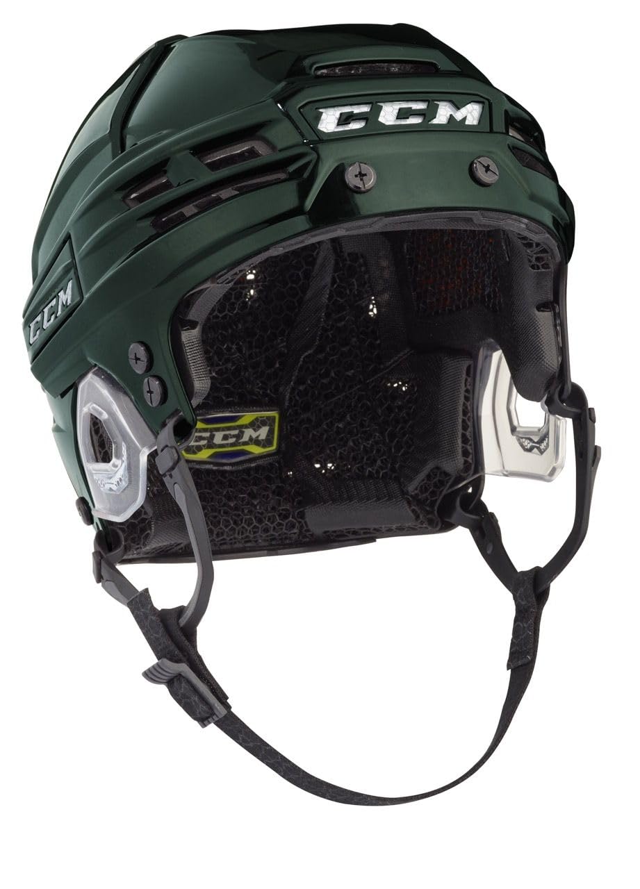 CCM Super Tacks X Casque de hockey sur glace Vert foncé Taille L