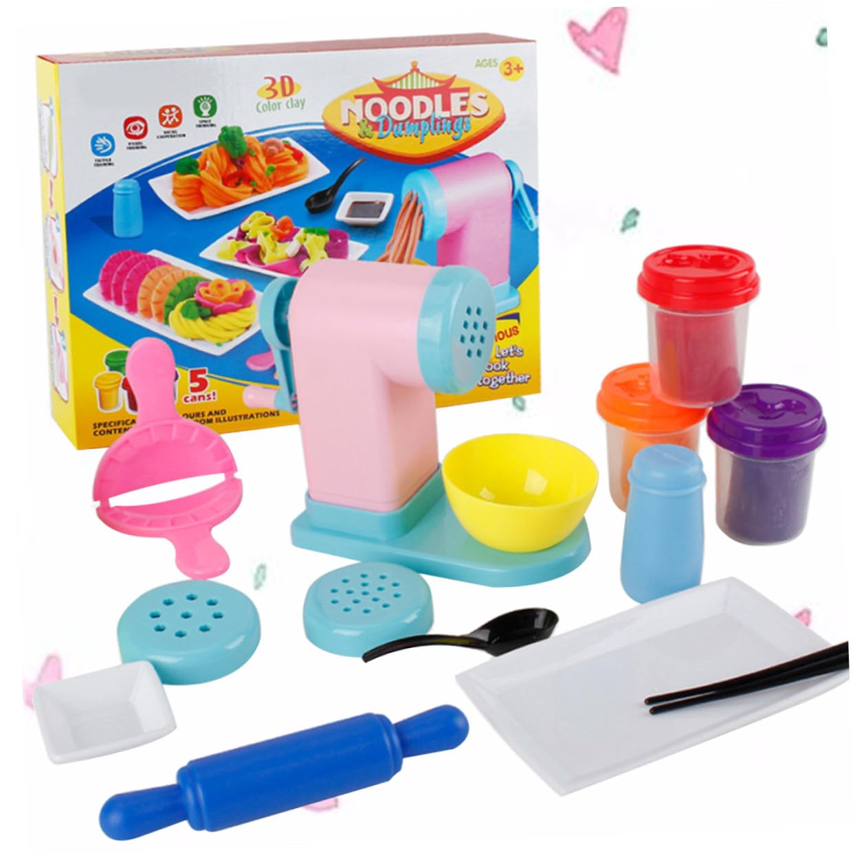 Máquina de Fideos de Plastilina 3d de Juguete para Niños