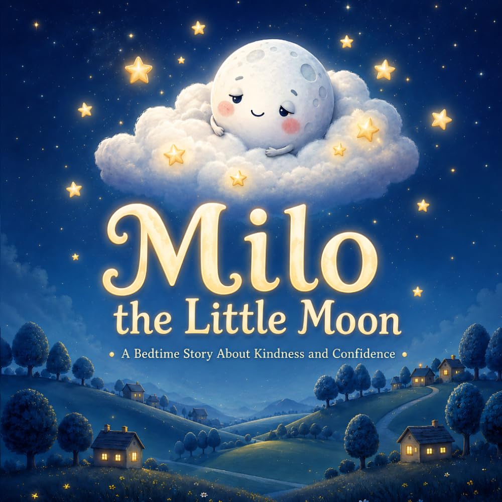 Milo the Little Moon: A Bedtime Story About Kindness and Confidence