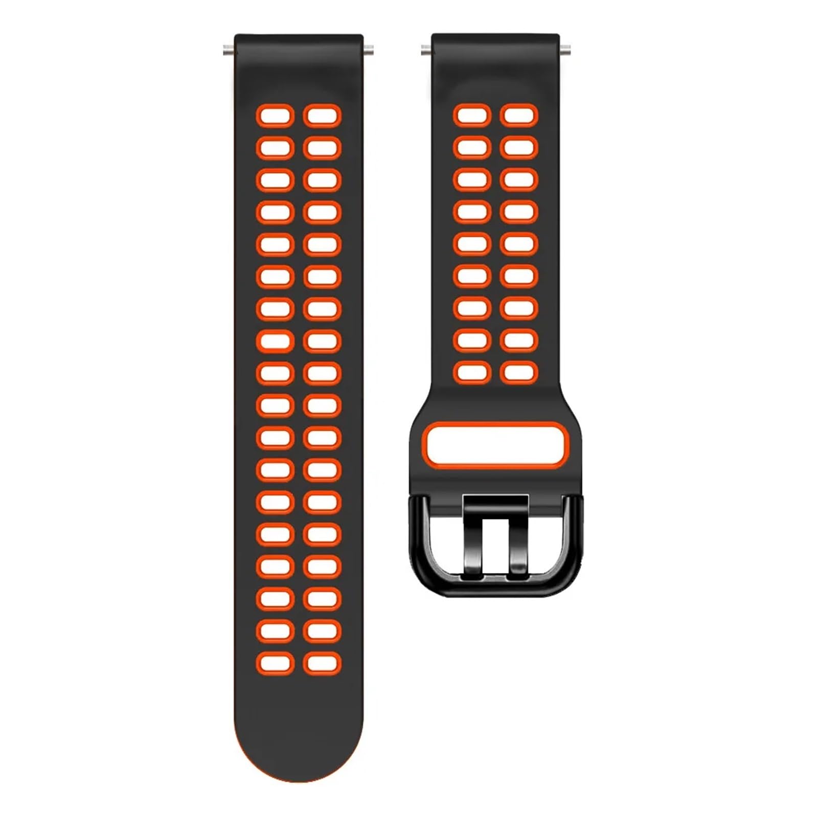 20 22 mm kolorowy pasek do obserwacji Bransoletka silikonowa Silikon Smartwatch Opaska na rękę