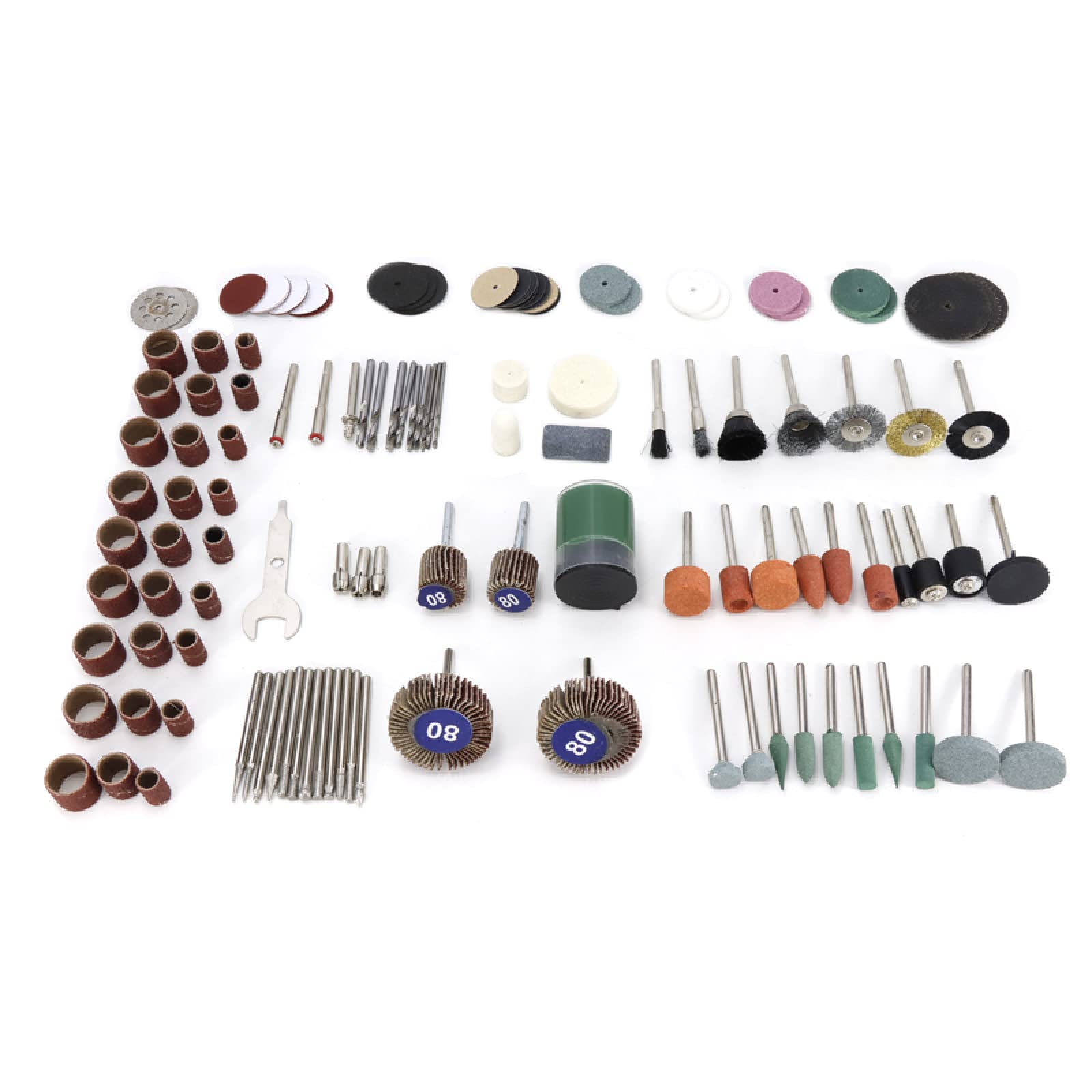 276 Piezas, Accesorios Para Herramientas Rotativas, Bandas De Lijado, Hoja De Sierra De Corte De Metal, Disco De Corte De Diamante, Mini Broca Para Taladro Eléctrico