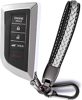 Soft TPU Car Key Fob Cover Protector for Acura Compatible with 2022 Acura RDX MDX 4 Buttons Remote Smart Cover Fob Case