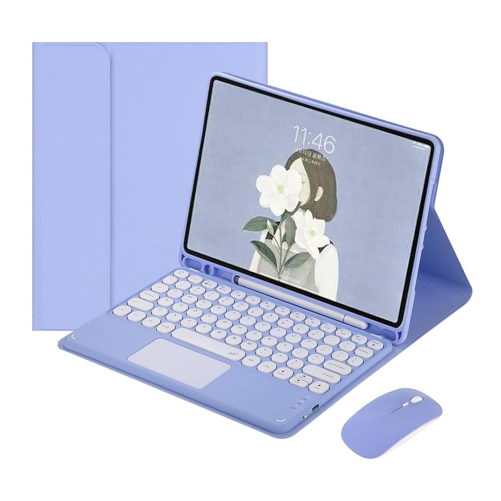 ZKAIAI Funda Magnética Desmontable para iPad Pro 12,9 Pulgadas (6ª