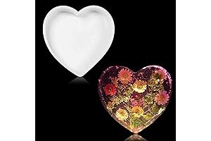 3D Heart Shaped Silicone Mold for Resin