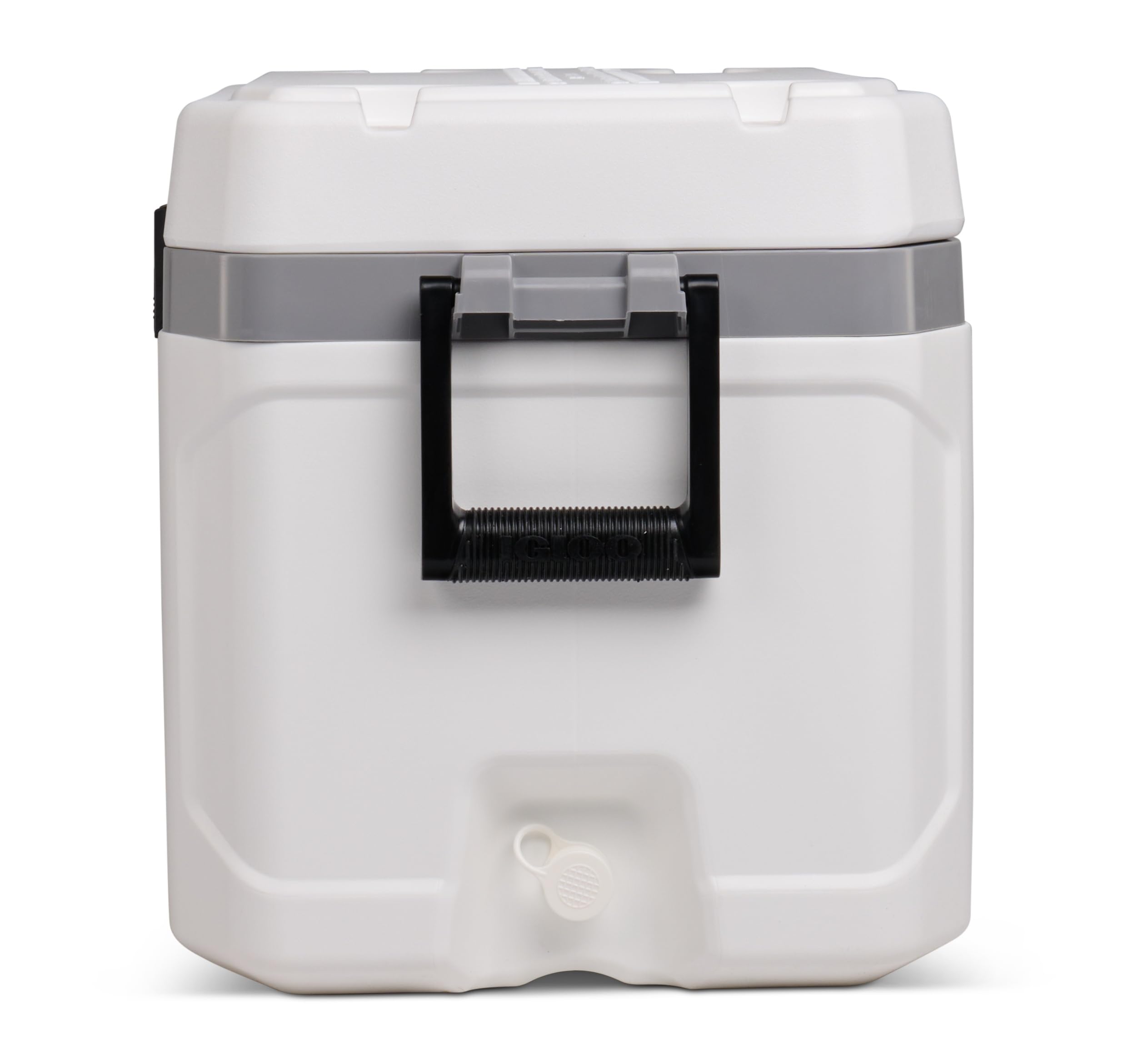 Igloo Marine Ultra 70 Qt Cooler - Passive Kühlbox 66L THERMECOOL - Weiß | THERMECOOL-Isolierung - UV-Filter - Rutschfeste Griffe - Speziell für Boote und den Einsatz am Wasser entwickelt