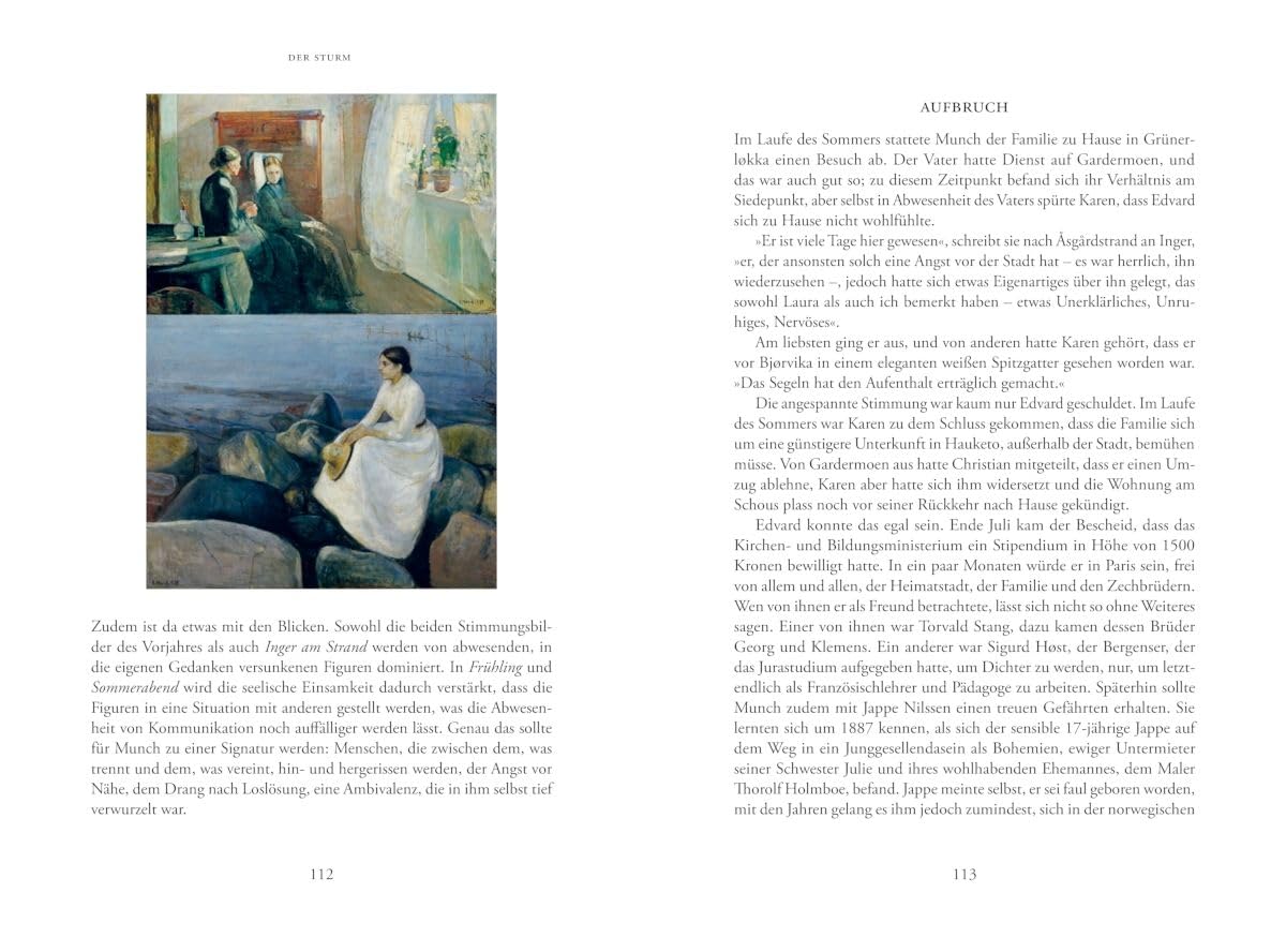 Der Sturm: Eine Biografie über Edvard Munch: Das Leben und die Kunst eines Ausnahmekünstlers (Munch-Museum, Oslo)