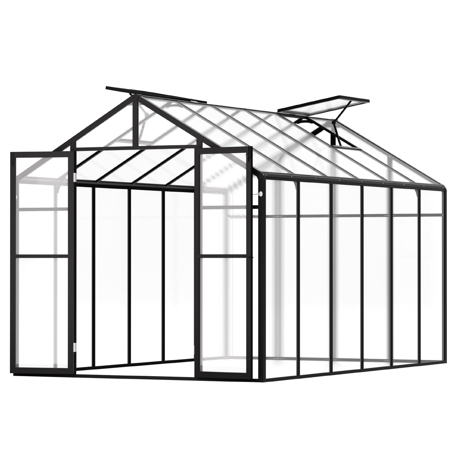 VEVOR 8x12 Polycarbonate Greenhouse