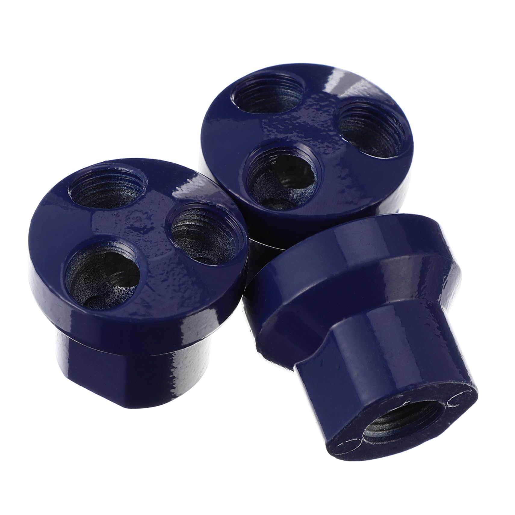 AUTSUPPL Air Distribution Adapter 3 Pcs Air Hose Manifold Pneumatic Manifold Block Splitter