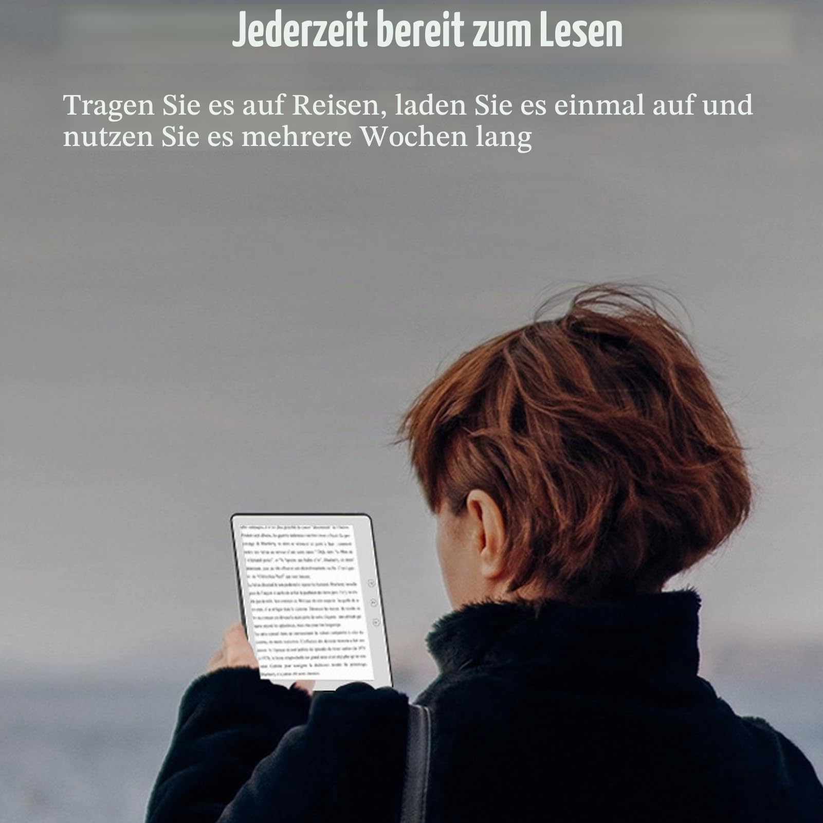 5,76 Zoll E Ink Touchscreen E Reader für Android 8.1 | Ultra Dünn Leicht E Reader 16GB 64GB Erweiterung 1500mAh Akku 7 Tage Lesetablet EPUB PDF MOBI